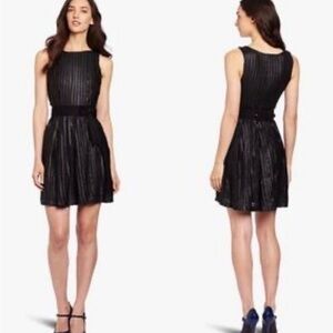 Anthropology Eva Franco Leather Dot Dress Size 2 NWT